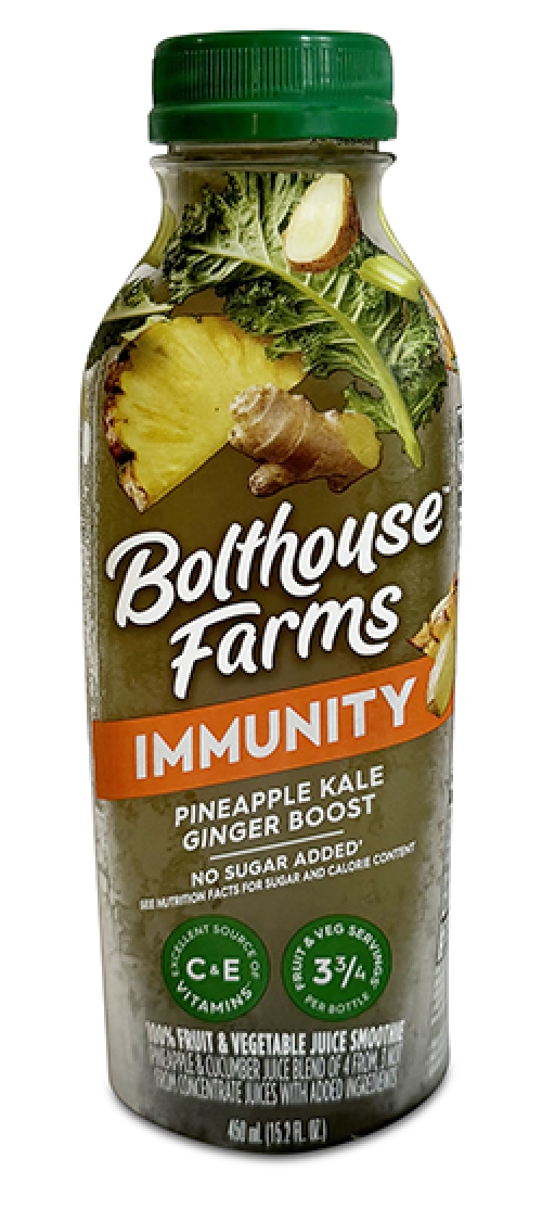 bottle of Bolthouse Farms Immunity juice